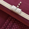 Wollsatin Jacquard-Dirndl Stoffpaket Sandra