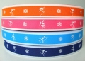 Bild 2 von Webband WINTERsportlich orange