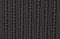 Dirndl Stoff Blumenranken - schwarz pink grün - 50 cm