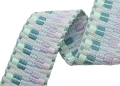 Bild 1 von Dirndlgürtel - feste Jacquardborte  Zacken - 40 mm breit  - 290 cm