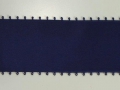 Satinband - Picotband - Schürzenband - 50 mm breit - dunkelblau