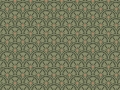 Reststück Dirndl Stoff graphisches Muster - moosgrün - 59 cm