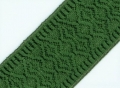 Gummiband für Trachtengürtel - 4 cm  - waldgrün Dirndlgürtel elastisch gewebt