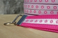 Bild 3 von Webband EDELWEISS - silber/pink/silber glitzer