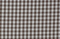 Reststück VICHY KARO-Stoff - dunkelbraun - 5 mm Karo - 60 cm