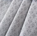 Bild 1 von Reststück Jacquard knitterfrei Ornamentmuster - silbergrau - 300 cm