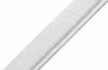 Paspel Paspol  / Biese Satin - 10 mm breit - hellgrau silbergrau