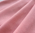 Bild 1 von Reststück Jacquard Mischgewebe knitterarm Ornamentmuster Waben - koralle - 200 cm