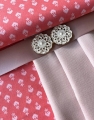 Bild 2 von Dirndl Stoffpaket koralle