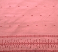Bild 3 von Baumwollstoff - Indien  - handloom bestickt dunkler pfirsich rot - 170 cm