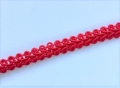Borte Posamentborte - 6 mm breit - rot