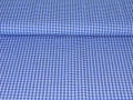 Bild 2 von Reststück VICHY KARO-Stoff - mittelblau - 3 mm Karo - 150 cm