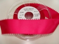 Bild 2 von Satinband - Picotband - Schürzenband - 50 mm breit - pink