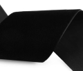 Samtband Samt Samtbänder - 40 mm breit - schwarz - 3 Meter