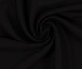 Reststück Wollstoff Mischgewebe - schwarz - knitterfrei-  95 cm