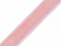 Samtband Samt Samtbänder - 9 mm breit - zartrosa - 3 Meter