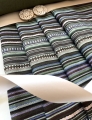 Bild 2 von Jacquard Stoffpaket Spenzer Rock Querstreifen Grüntöne