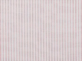 Baumwollstoff Popeline Streifen - garngefärbt rosa - 3mm - 50 cm