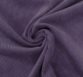 Reststück Breitcord Samtcord - aubergine - 150 cm