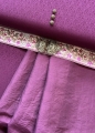 Bild 3 von Wollsatin Jacquard-Dirndl Stoffpaket traube 