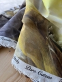 Bild 3 von Exklusiver italienischer Batist - großer Maxi Blumen-Druck  - gelb Erdtöne - 300 cm