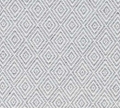 Bild 1 von Jacquard Dirndl Stoff- knitterfrei - Ornamentmuster - zartgrau cremeweiss - 190 cm